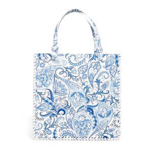 MNZ Anais patent leather tote bag